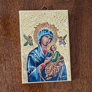 Our Lady of Perpetual Help Hanging Wall Icon - 6" x 4"